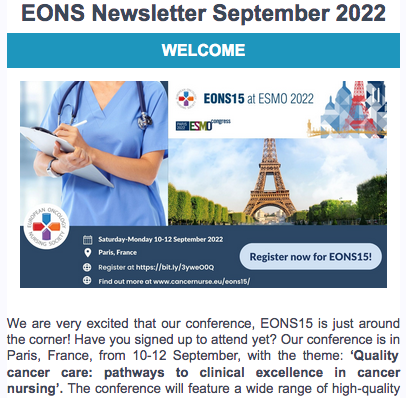 EONS Newsletter September 2022
