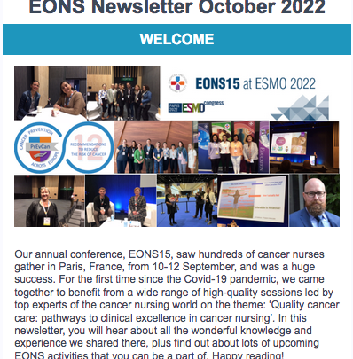 EONS Newsletter October 2022