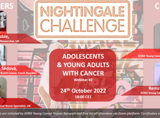 Nightingale Webinar 2 – Register now for AYA Cancer 24 October!