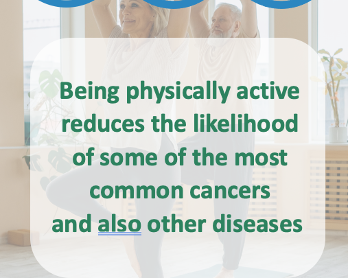 New YCN Blog – The importance of physical activity in cancer prevention