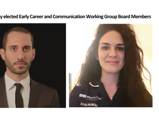 Newly elected Early Career and Communication Working Group Board Members